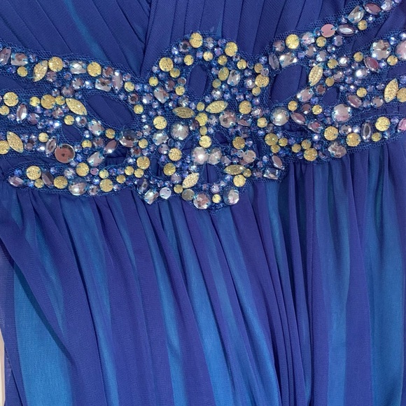 Prom or Formal Gown By Jodi Kristopher 2014 Size 1 Extra Small Petit Strapless - Picture 3 of 8